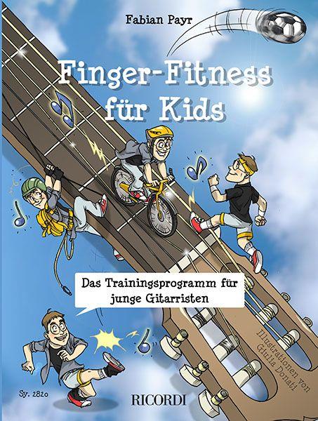 Finger-Fitness für Kids - Das Trainingsprogramm für junge Gitarristen (TAB) - kytara učebnice
